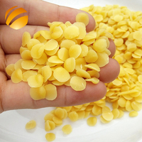 Les granules purs naturels de cire d'abeille de BEEHALL perle le matériel de cire pour la fabrication de bougie
