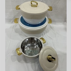 Juego de 3 Ollas Térmicas de 1.8L, 3.5L y 6L a Precio Económico, Recipientes Aislados para Servir Comida Caliente - Product Image 1