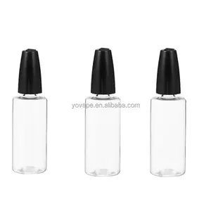 100 % auslaufsicher 10 ml 15 ml 20 ml 30 ml 1 oz nähöl maschine bremskette pet kindersicher durchsichtige flasche mit nadelspitze kappe