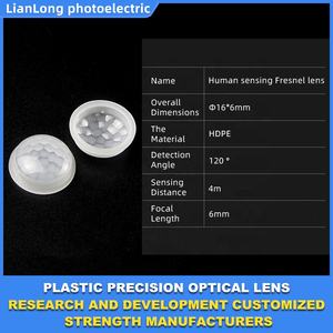 कारखाना अनुकूलन hdpe प्लास्टिक के नेतृत्व वाले लेंस और परावर्तक पीर सेंसर लेंस, मानव अवरक्त गति सेंसर - Product Image 3