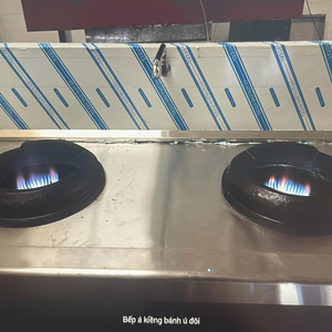 Wok a gas de 2 quemadores Cocina de Vietnam Alta calidad Garantía de 1 año Wok a gas de 2 quemadores Gama 1,0mm de espesor Acero inoxidable 304 - Product Image 1