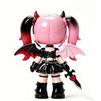 Maßgefertigte Sammlerfigur Chibi Engel Japanische Anime Sexy Mädchen PVC Anime-Figur Großhandel