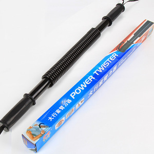 Yiwu 40kg điện Twister nhà tập thể dục tập thể dục <span class=keywords><strong>Grip</strong></span> thanh cánh tay cơ bắp ngực <span class=keywords><strong>Expander</strong></span> màu đen Mùa Xuân cánh tay sức mạnh thanh làm việc đầy màu sắc - Product Image 2