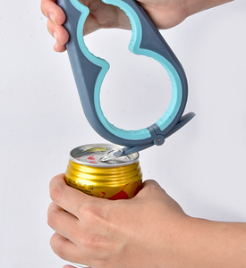 Juego de 3 abridores de frascos y botellas para manos débiles, personas mayores con artritis, abridor de latas multifunción 5 en 1 con mango antideslizante - Product Image 3