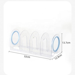 Expositor de Plástico Acrílico Rectangular Personalizado al por Mayor para Libros y Teléfonos Móviles, Soporte de Exhibición para Minoristas, Estante de Plástico Inyectado para Celulares y Hogar - Product Image 1