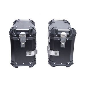 Caja Lateral de Aleación de Aluminio para Motocicleta, Carcasa Trasera de 38L con Diseño de X - Product Image 6