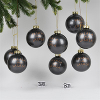 Chine Fabricant Usine Prix Verre Boule Suspendue Ornements Décorations De Noël Boules De Verre
