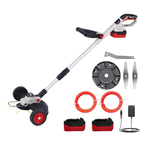 Tondeuse à gazon électrique sans balais OEM industrielle DIY 21V, batterie 3.0Ah, largeur de coupe 250MM, couple élevé, poignée télescopique, 5kg - Product Image 2