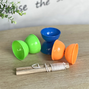 Enfants Jouet Classique Chinois Yo Yo Ball Bâtons En Bois Jonglerie <span class=keywords><strong>Roulement</strong></span> En Plastique <span class=keywords><strong>Diabolo</strong></span> yoyo - Product Image 3