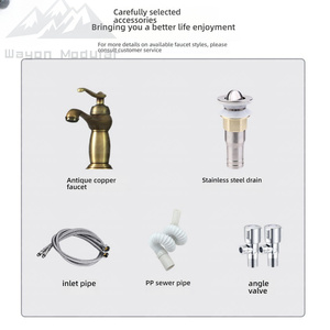Lavabo sur pied rond élégant Wayon, lavabo d'art pour <span class=keywords><strong>salle</strong></span> <span class=keywords><strong>de</strong></span> <span class=keywords><strong>bain</strong></span>, lavabo en céramique <span class=keywords><strong>de</strong></span> luxe pour villa, hôtel - Product Image 5