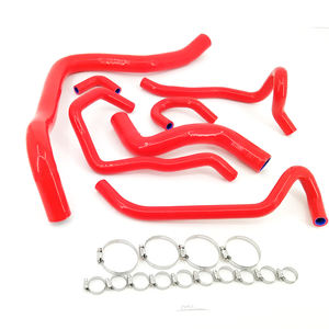 自動車用ユニバーサル編組ホース耐熱ラジエーターシリコンホースパイプ車用シリコンラジエーター用 - Product Image 3