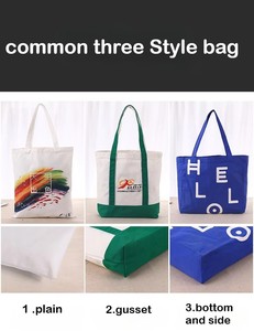 Bolsa de Mano Resistente de 35*40*<span class=keywords><strong>10</strong></span> cm para Manualidades, Bolsos de Lona de <span class=keywords><strong>10</strong></span> oz para Mujer, Bolsas de Compras Personalizadas con Asa Colorida - Product Image 4