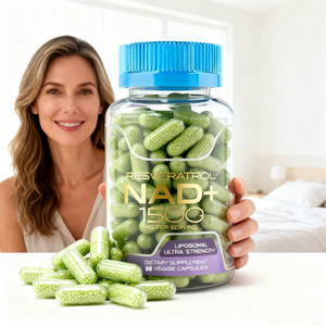 NAD suplemen Liposomal NAD + Plus power Booster 60 Kapsul Anti Oksidan kesehatan herbal suplemen Superfood - Product Image 6