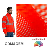 Tissu en polyester tricoté ultra-léger et respirant 65 g/m² pour les services d'urgence - Vente en gros