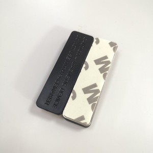 Hot bán chủ sở hữu huy hiệu nam châm với chất kết dính ủng hộ hình chữ nhật từ thẻ tên - Product Image 6