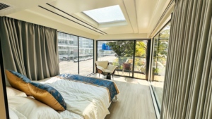 <span class=keywords><strong>Maison</strong></span> capsule préfabriquée esthétique Fashion Zcamp P7, courbée, double vitrage isolant, mini-<span class=keywords><strong>maison</strong></span> pour vue sur la montagne et attraction photographique - Product Image 2