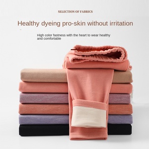 Set di biancheria intima termica da <span class=keywords><strong>donna</strong></span> in velluto tedesco, lucchetto caldo veloce resistente al freddo per la fabbrica invernale diretta - Product Image 3