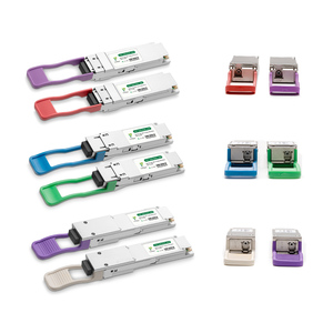 โมดูลตัวรับส่งสัญญาณออปติก QSFP28 100G แบบดูเพล็กซ์ BIDI 850นม./1310นม. ระยะทาง100ม./10กม./40กม./80กม./100กม. รองรับมาตรฐาน SR4/LR4/ER4/ZR4พร้อมขั้วต่อ MPO และ LC - Product Image 2
