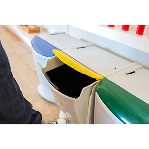 Sistema modulare di riciclaggio per l'ecosistema. Colore giallo. - Product Image 4