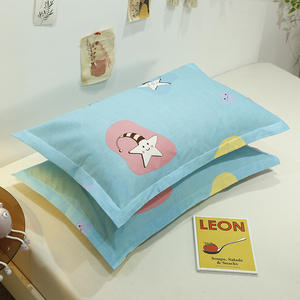 Federa per Cuscino in <span class=keywords><strong>Cotone</strong></span> Personalizzata per Hotel, Design in <span class=keywords><strong>Raso</strong></span> <span class=keywords><strong>di</strong></span> Alta Qualità, Morbida sulla Pelle, Bianca - Product Image 4