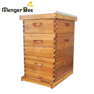 Colmena MengerBee US en Stock, Envío Inmediato, Colmena Langstroth de 3 Niveles, Abeto Chino con Revestimiento de Cera, Kit Completo Nuevo con 1 Año de Garantía - Product Image 6