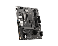 MSI PRO H610M-B DDR4 Motherboard Micro-ATX [Intel H610] 12-Gen CPU LGA1700