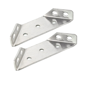 Soporte Triangular multifunción <span class=keywords><strong>de</strong></span> acero inoxidable, soporte <span class=keywords><strong>de</strong></span> esquina <span class=keywords><strong>de</strong></span> muebles <span class=keywords><strong>de</strong></span> Metal, soportes <span class=keywords><strong>de</strong></span> ángulo, soportes <span class=keywords><strong>de</strong></span> fijación <span class=keywords><strong>de</strong></span> estante para madera - Product Image 2