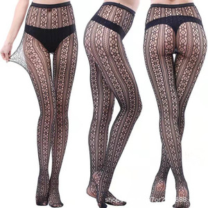 Men <b>Fishnet</b> Pantyhose Mid-Rise Thin Solid Color Antibacterial Sexy Underwear For Men - Product Image 5
