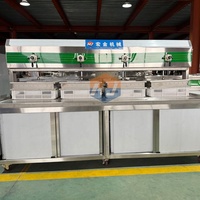 Ligne de production automatique de lait de soja et de tofu HJ Commercial, broyeur, machine d'usine, faible bruit, 380V 21kW