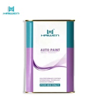Peinture liquide acrylique à séchage rapide et résistante aux UV Haiwen C-166 pour voitures et bateaux, application au pistolet de pulvérisation
