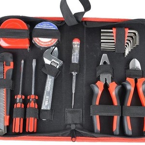 Ensemble d'outils Ctwin de 38 pièces en acier au carbone, kit de réparation pour la maison, boîte à outils manuelle - Product Image 3
