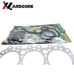 Kit de réparation moteur complet 6RB1 avec jeu de joints 1-11141142-0 1-87810316-0 compatible pour tête de cylindre d'excavatrice sur chenilles, couleur argent - Product Image 6