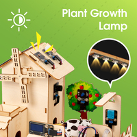 Kit de Inicio para Agricultura Inteligente Robotlinking ESP32 IoT para Programación Gráfica Arduino, Robots Electrónicos DIY
