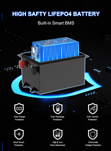 แบตเตอรี่ Lifepo4 60V 64V 80ah 100ah 150ah 200ah แบบชาร์จได้ พร้อมระบบ BMS สำหรับมอเตอร์ไซค์ไฟฟ้าและรถกอล์ฟ - Product Image 4