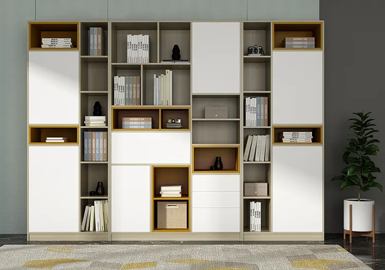 Stile europeo di legno mobili per la casa libro scaffale libreria