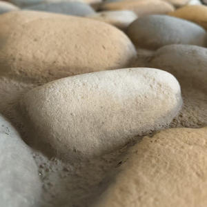 Panneau <span class=keywords><strong>d</strong></span>écoratif léger en galets de pierre culturelle PU pour usage domestique, revêtement mural de fond, cour et villa - Product Image 3