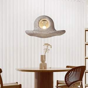 โคมไฟระย้าสไตล์วาบิซาบิแบบญี่ปุ่น สีครีม โมเดิร์น มินิมอล เหมาะสำหรับห้องรับประทานอาหาร ห้องนอน โชว์รูม สำหรับนักออกแบบ - Product Image 6