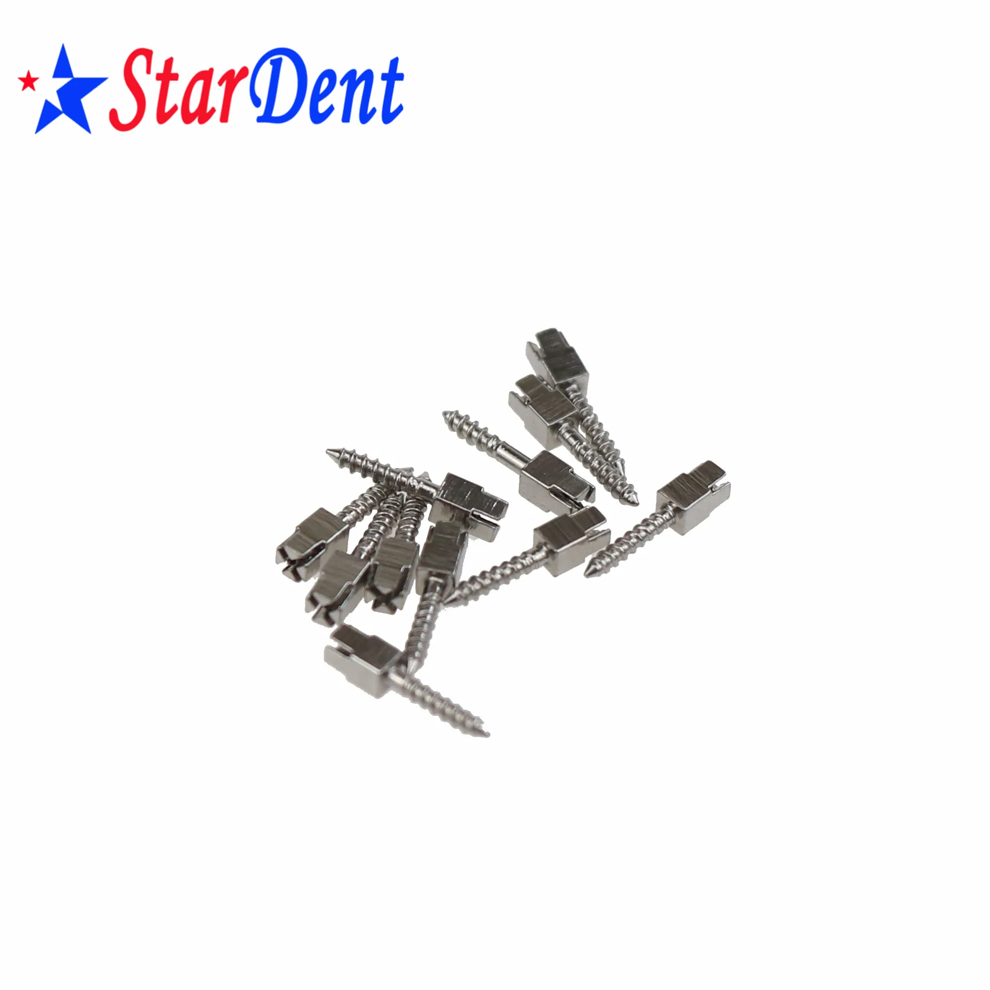 Dents Vis D'implant Post/Dentaire Plaqué Or Vis/Instrument Dentaire Outil