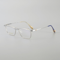 Montures de lunettes pliables en titane massif, motif Pixiu Dragon Diamant, légères, durables, portables, pour usage quotidien – Grande Vente