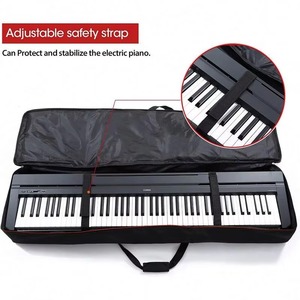 Estuche para Teclado de 88 Teclas de Fábrica BSCI, Bolsa para Teclado con 2 Bolsillos, Bolsa para Teclado de Piano Digital Acolchada Interiormente con Oxford Resistente de 600D - Product Image 2