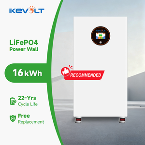 แบตเตอรี่ KEVOLT 16kWh Lifepo4 48V แบตเตอรี่ลิเธียม 51.2V 314Ah แบตเตอรี่พลังงานแสงอาทิตย์สำหรับเก็บพลังงานภายในบ้าน - Product Image 1