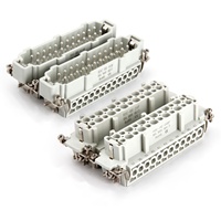Conector Industrial de Alta Resistencia BYLJQ HDC HE-048, Enchufe Macho/Hembra, IP65, 16A, 500V, Controlador de Canal Caliente, Control Remoto para Grúa