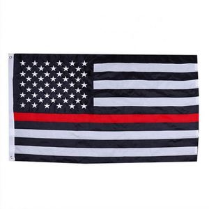 Banderas Nacionales de Alta Calidad con Diseño Bordado de la Bandera de EE. UU., Banderas Americanas en Material Plástico y Nylon - Product Image 5