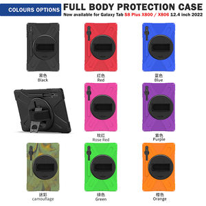 Custodia in Silicone 2025 antiurto per <span class=keywords><strong>Tab</strong></span> <span class=keywords><strong>S7</strong></span> 12.4 "T970 antigraffio robusta custodia per Samsung <span class=keywords><strong>S7</strong></span> custodia per Tablet per bambini - Product Image 6