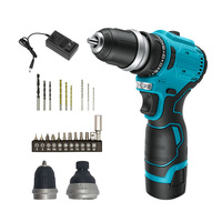 Perceuse-visseuse sans fil 16,8 V sans balais à vitesse variable avec protections multiples, accessoires optionnels, ODM OEM