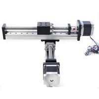 Robot de pórtico de accionamiento de tornillo de bola de movimiento lineal XYZ Etapa lineal Mesa deslizante de 3 ejes Robot cartesiano