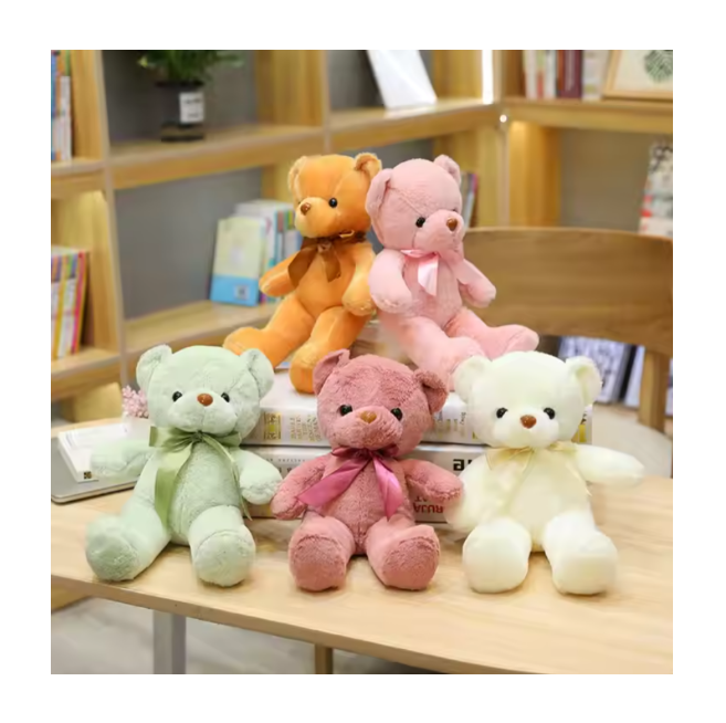 Wholesale Multi Color Teddy Bear Plush Toys Cute Soft