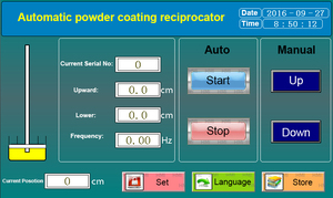 Sollevatore Automatico Intelligente COLO-2400D Controllato da PLC per Pistola a Polvere, Reciprocator per <span class=keywords><strong>Verniciatura</strong></span> - Product Image 6