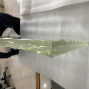 <span class=keywords><strong>Verre</strong></span> strié stratifié SGP Premium 10+10mm double face avec diffusion de lumière élégante pour nervures verticales décoratives - Product Image 4