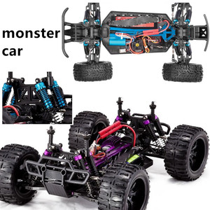 4 amortiguadores metálicos RCXAZ 108004 de 100 mm para coches <span class=keywords><strong>RC</strong></span> 1/10 HSP Redcat, camiones monstruo todoterreno - Product Image 6
